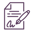 Contract icon